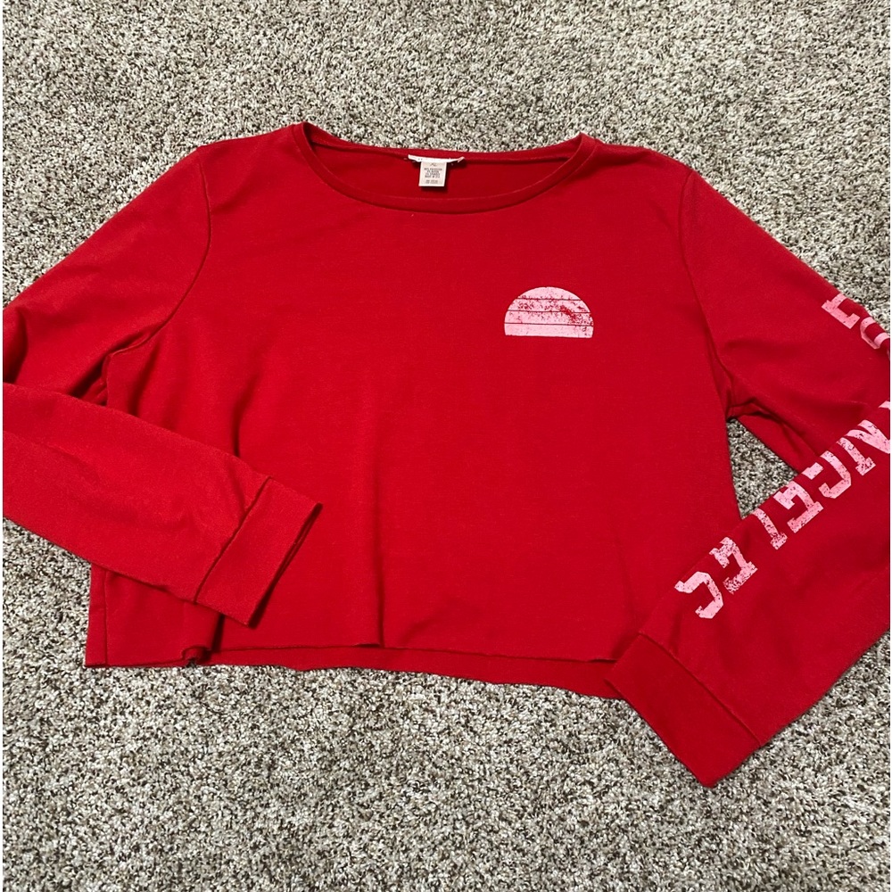 Aeropostale red long sleeve